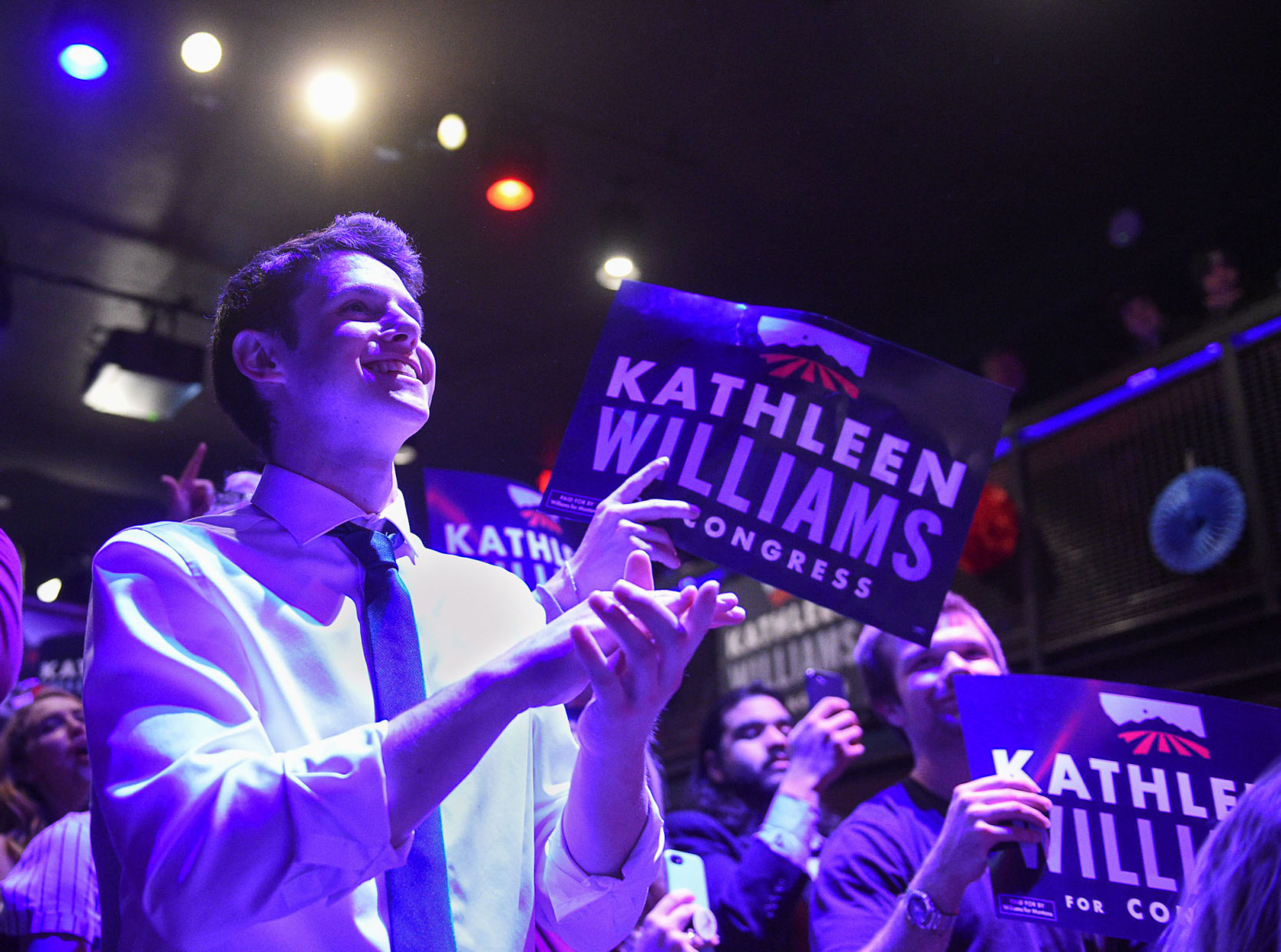 Kathleen Williams Election Night